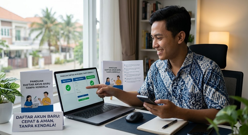 Daftar Akun Baru - Panduan Registrasi Instan dan Aman 2026
