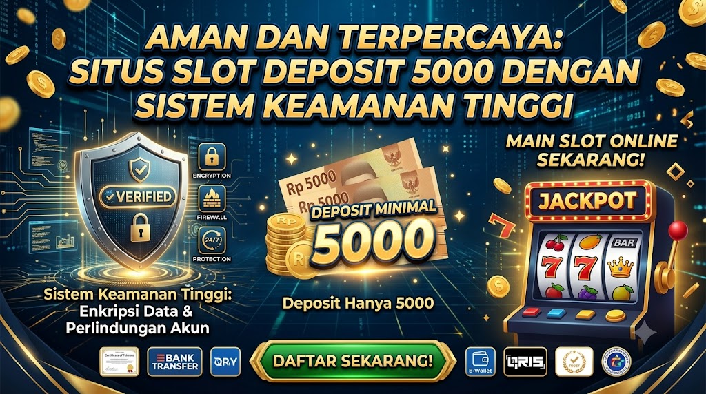 slot deposit 5000